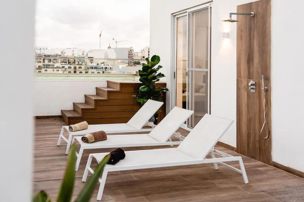 דירות מסידה Luxurious & Stylish Penthouse With Private Pool מראה חיצוני תמונה